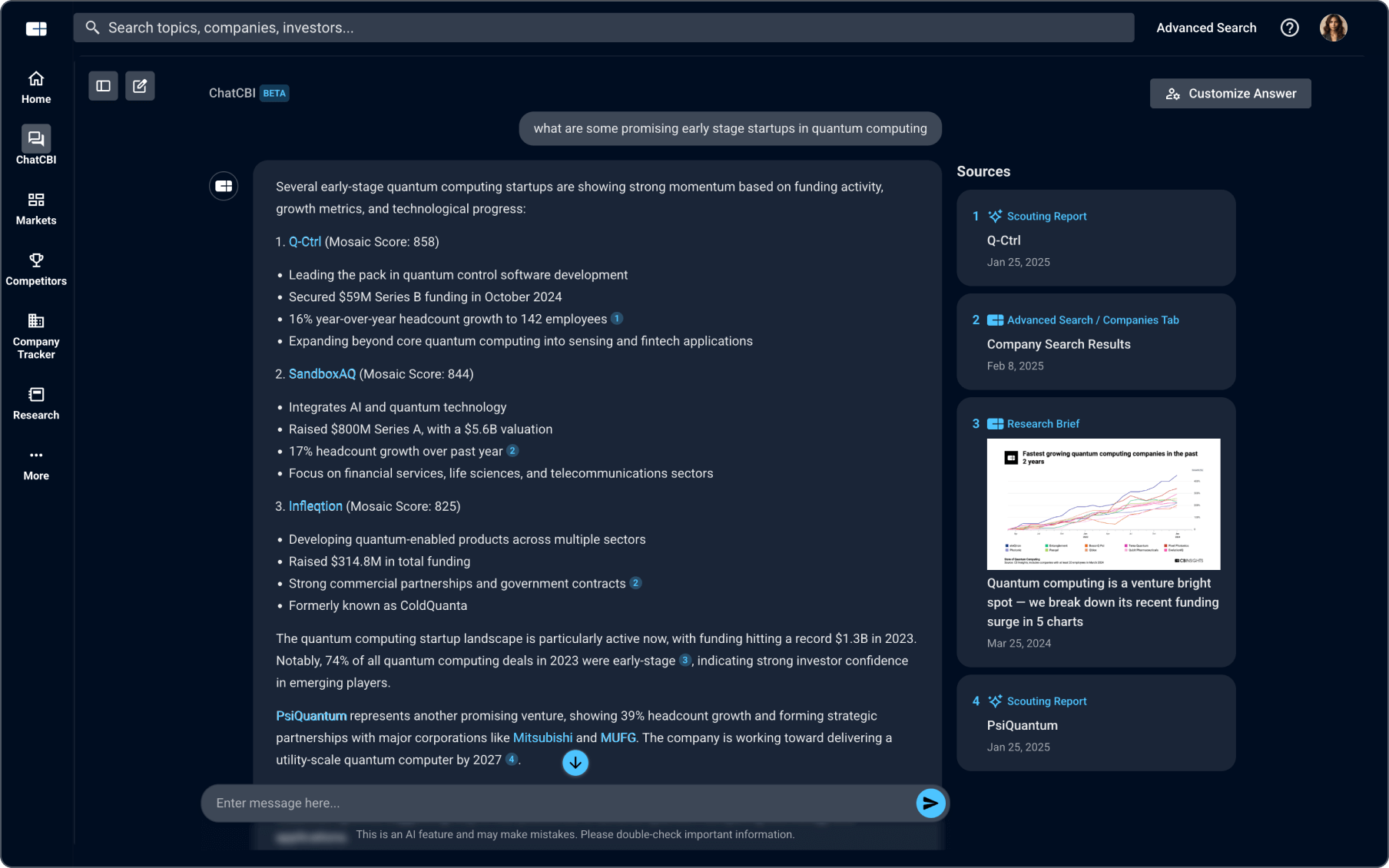 Chat Interface